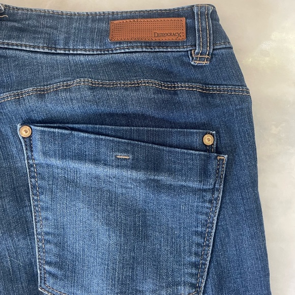 DEMOCRACY Jeans Freedom ankle skimmer Denim size 8 -C - Picture 14 of 14